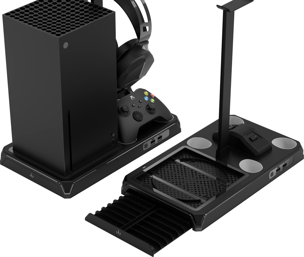 Dlx Multi Function Charger Tower Xbox Sx