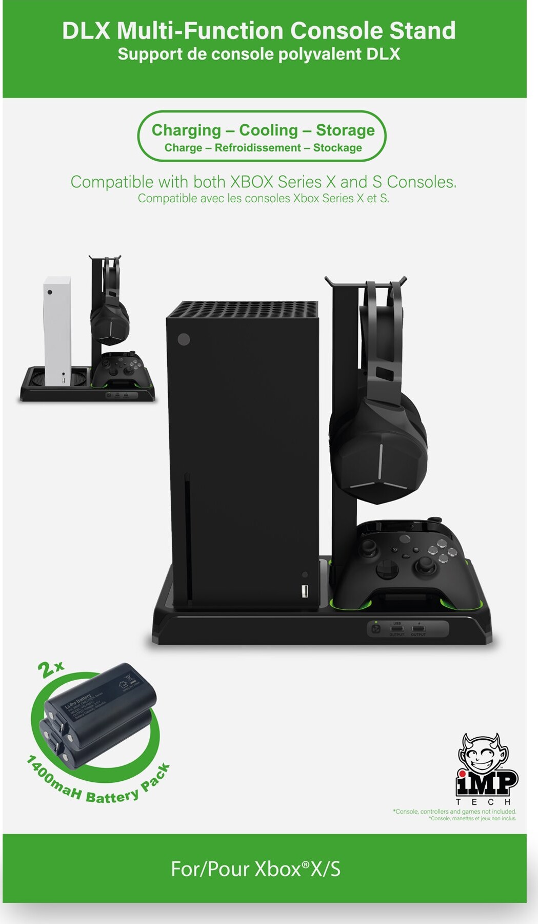 Dlx Multi Function Charger Tower Xbox Sx