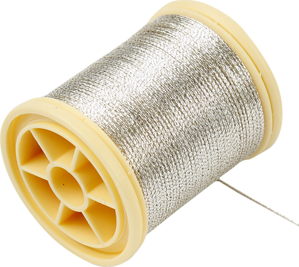 Dmc Tråd - Tykkelse 0 36 Mm - Sølv - 40 M