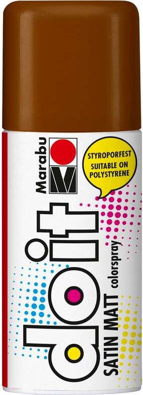 Marabu - Do It Spray Maling - Mat - Brun 150 Ml