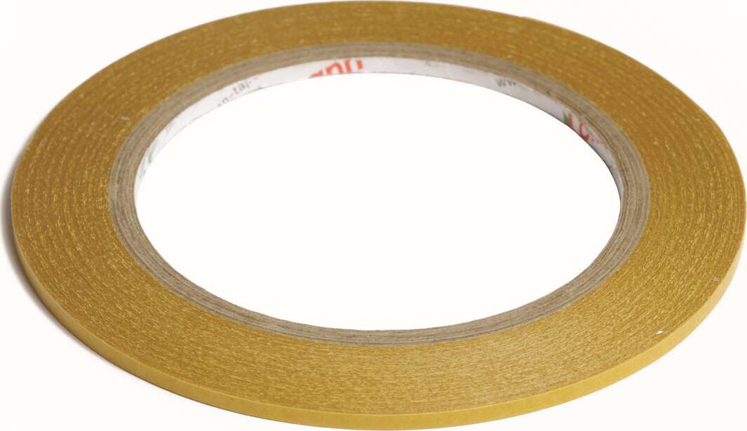 Dobbeltklæbende Tape - 3 Mm - 25 M - Syrefri - Paper Line