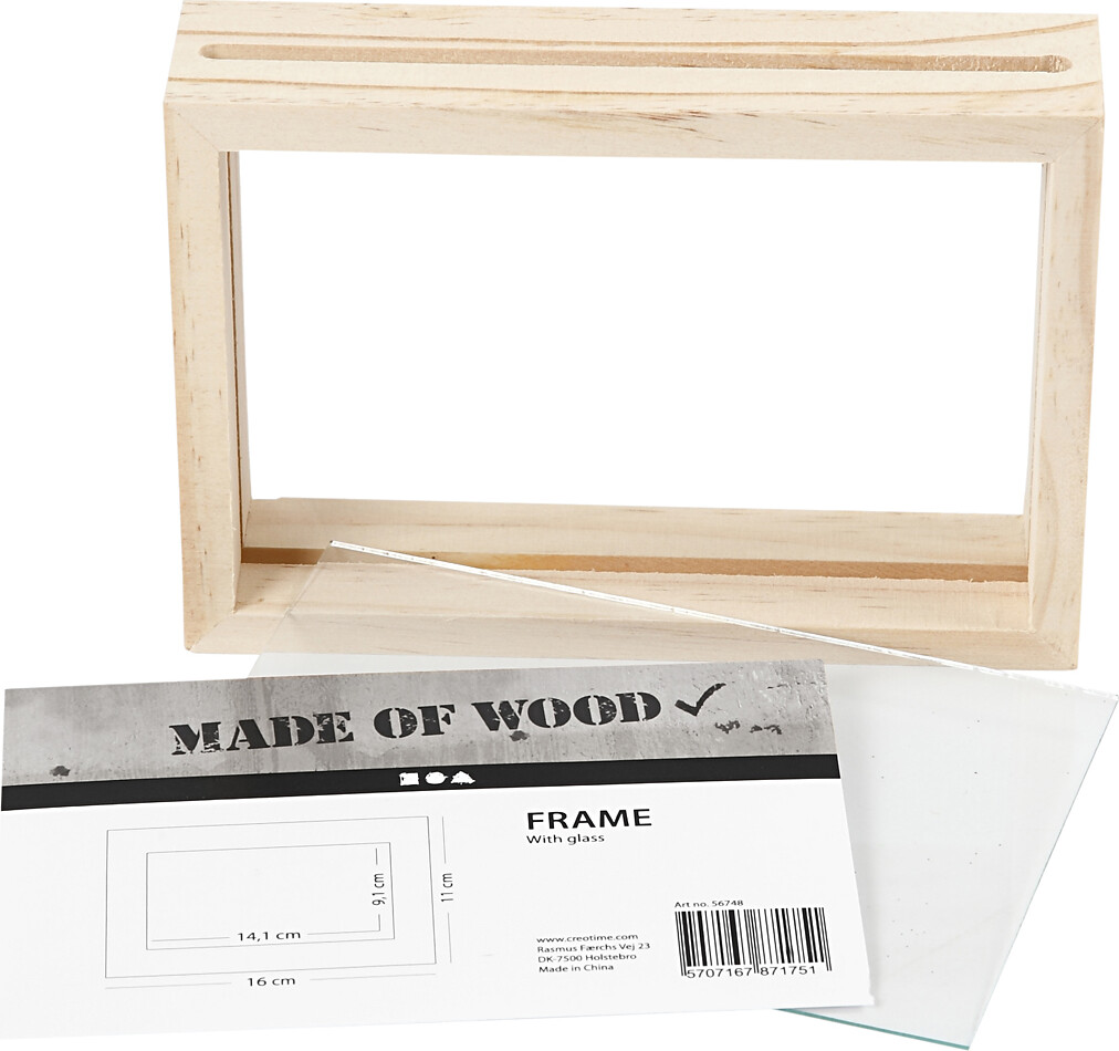 Dobbeltramme - D 4 Cm - Str 16X11 Cm - 1 Stk