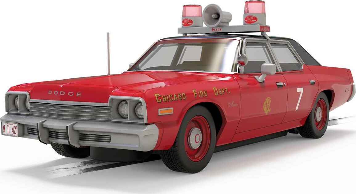 Scalextric - Dodge Monaco Chicago Fire Department - 1 32 - C4408