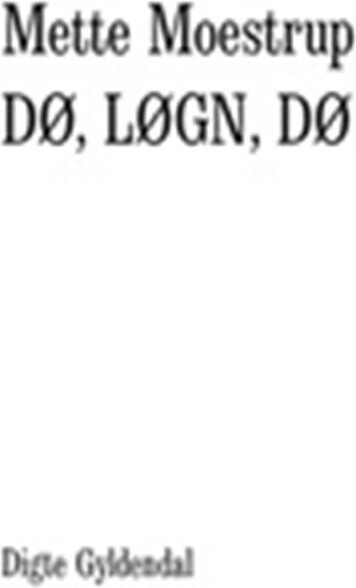 Dø Løgn Dø