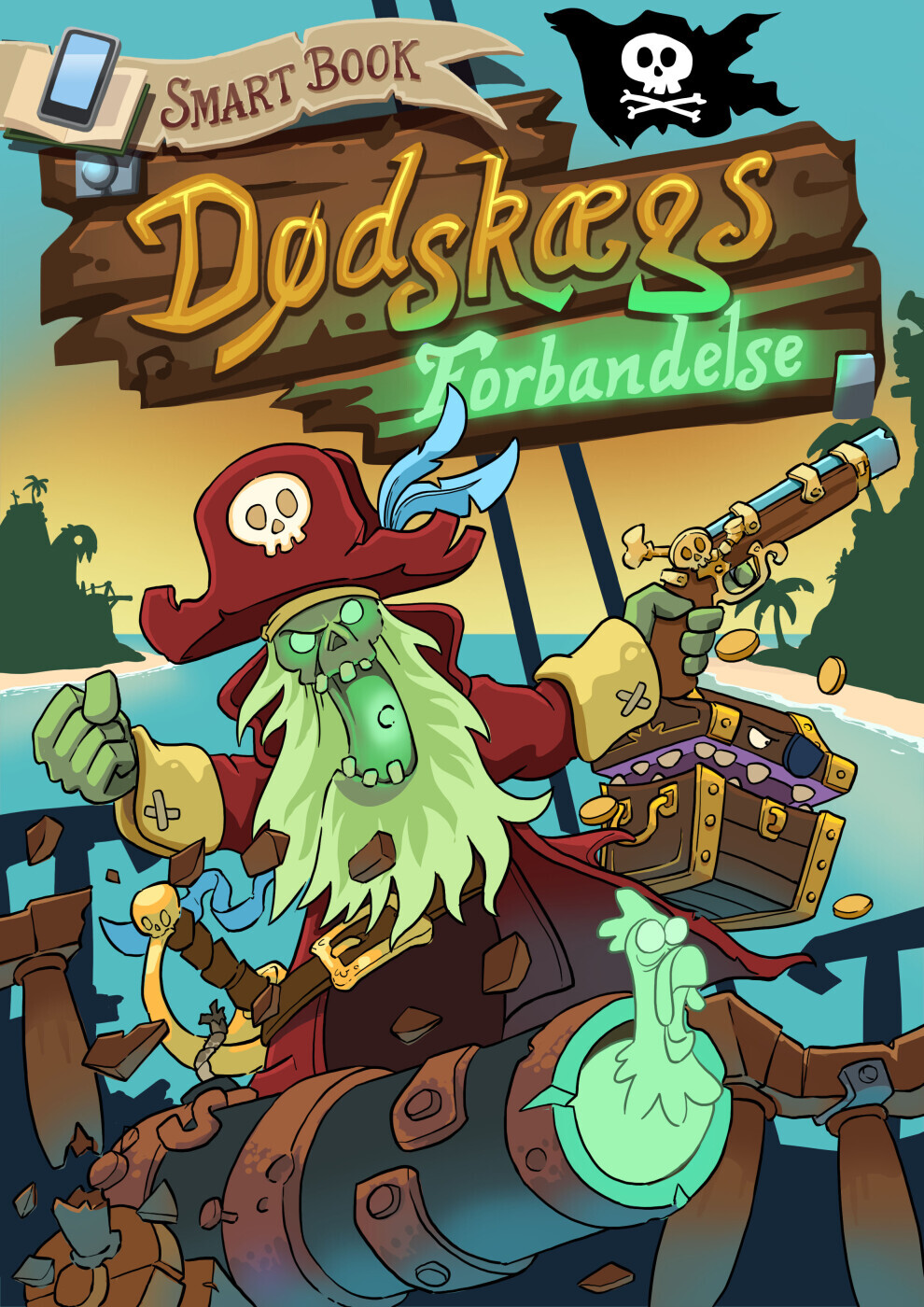 Dødskægs Forbandelse - Smart Book