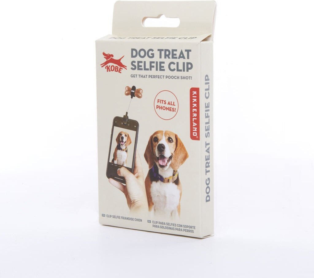 Kikkerland - Hunde Selfie Klips Til Godbid - Kobe
