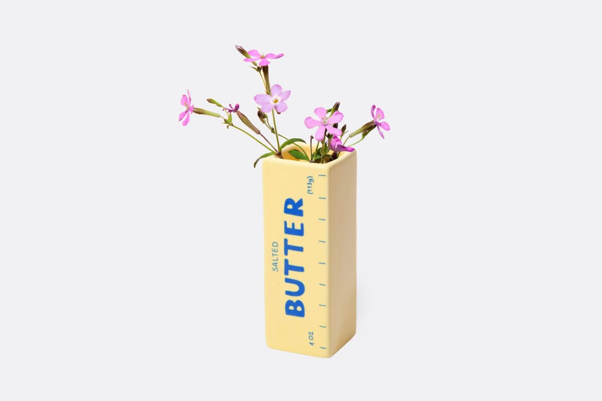 Doiy - Butter Vase - Light Yellow - Compact