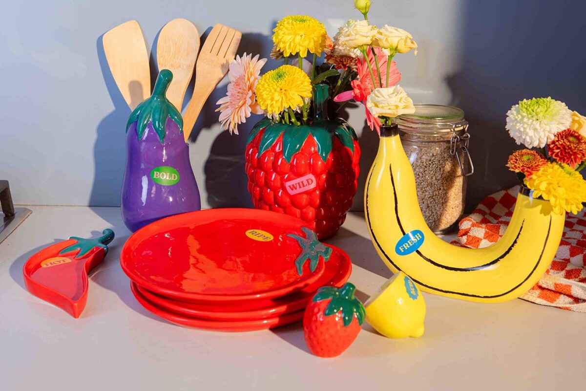 Doiy - Farmers Market Raspberry Vase 145X20Cm