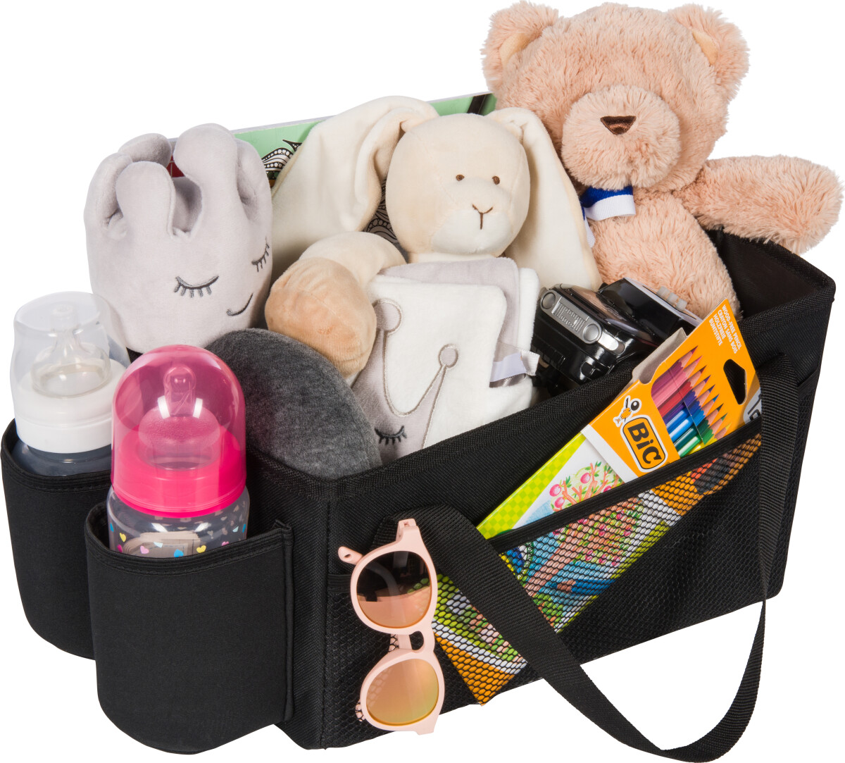 Dooky - Bagsæde Opbevaringskurv - 20 Cm X 38 Cm X 18 Cm