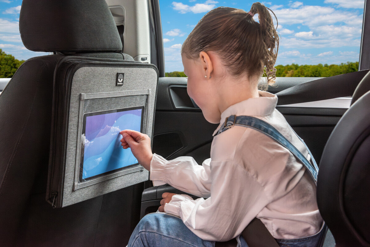 Dooky - Bagsæde Rejsebord - 30 Cm X 355 Cm X 4 Cm