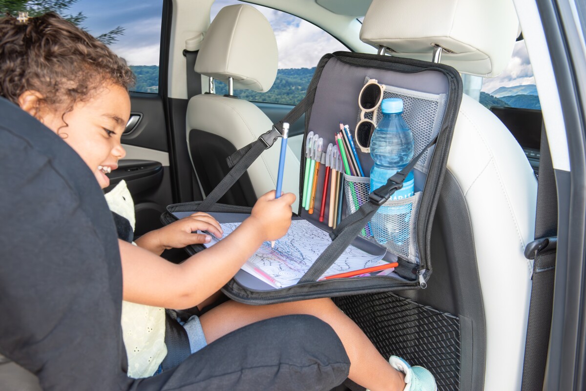 Dooky - Bagsæde Rejsebord - 30 Cm X 355 Cm X 4 Cm