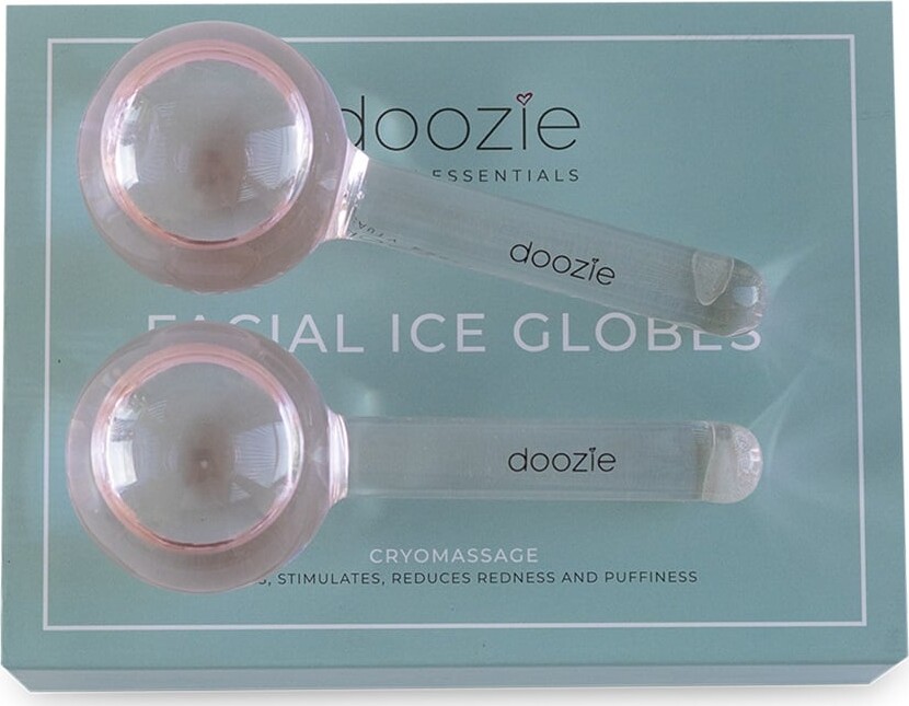 Doozie - Facial Ice Globes 2-Pak Lys Pink