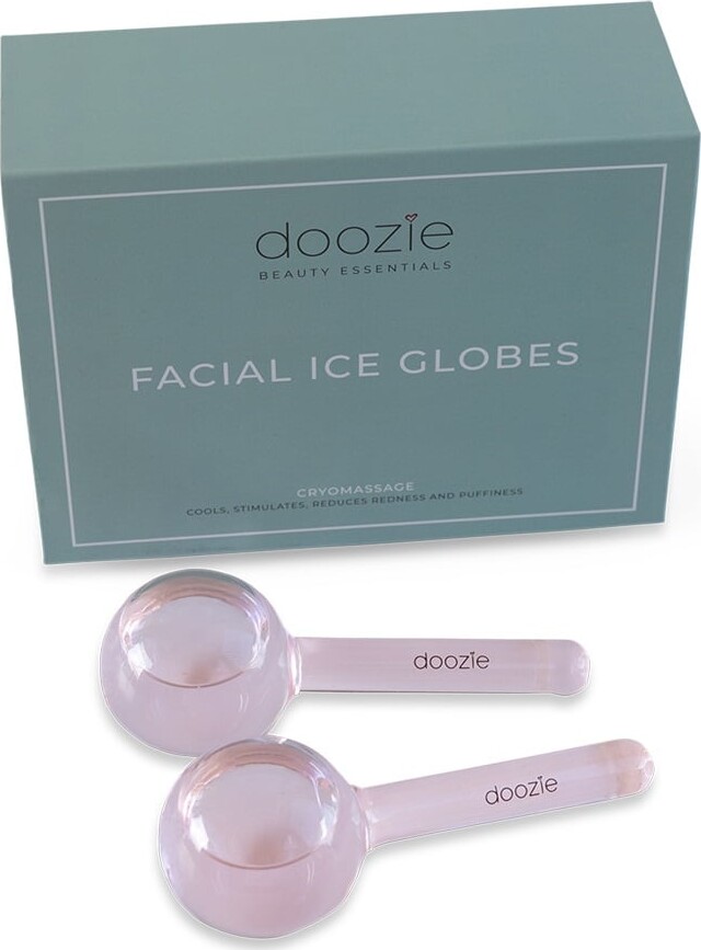 Doozie - Facial Ice Globes 2-Pak Lys Pink
