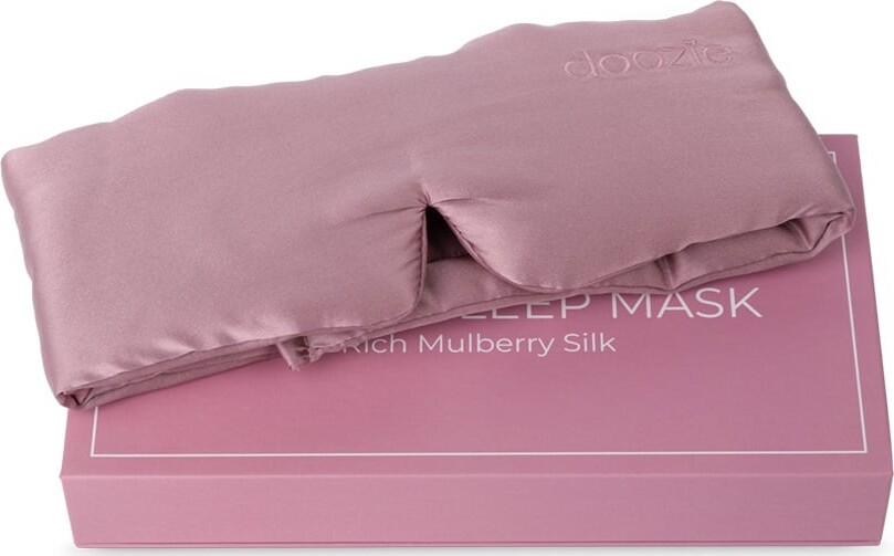 Doozie - Luksus Sovemaske Støvet Lyserød