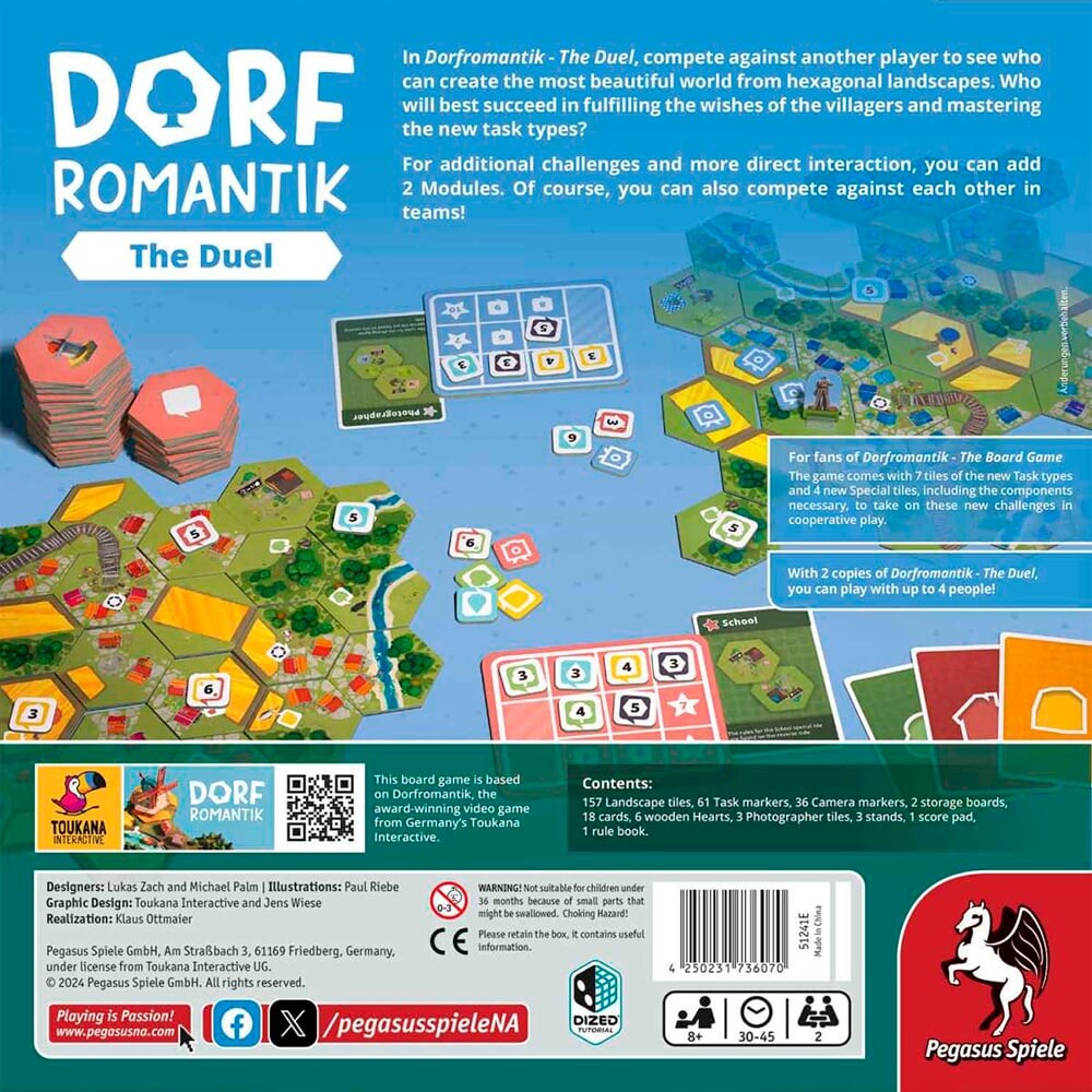 Dorfromantik - The Duel En Peg3607