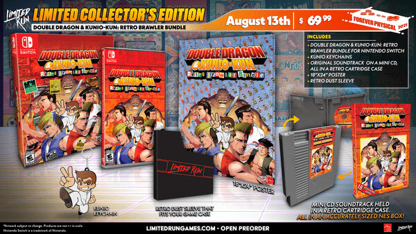 Double Dragon Kunio-Kun Retro Brawler Bundle Classic Edition Import