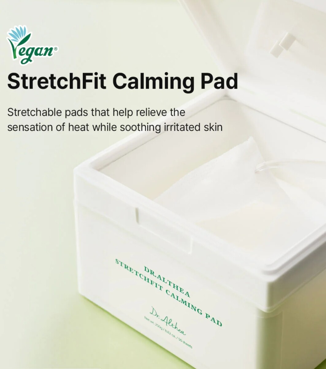 Dr Althea - Stretchfit Calming Pad - 50 Pcs