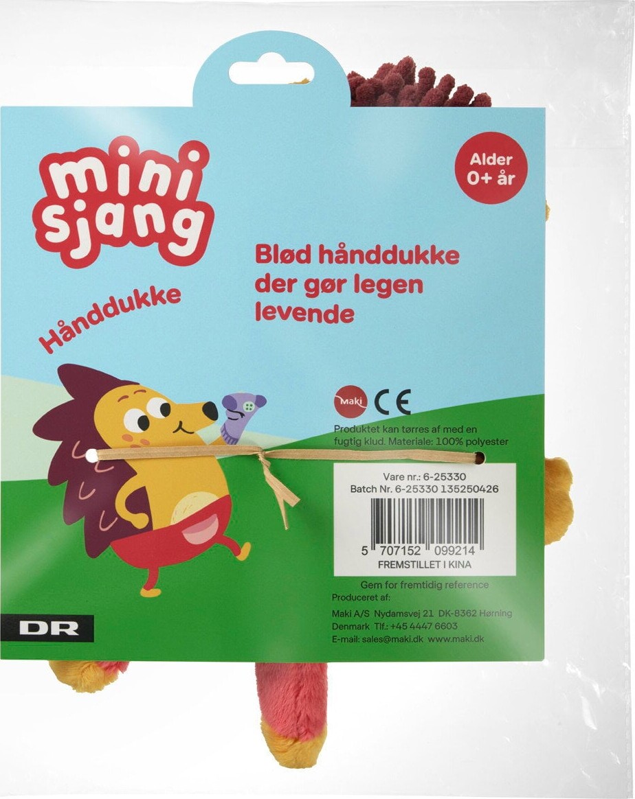 Børste Hånddukke - Dr Minisjang