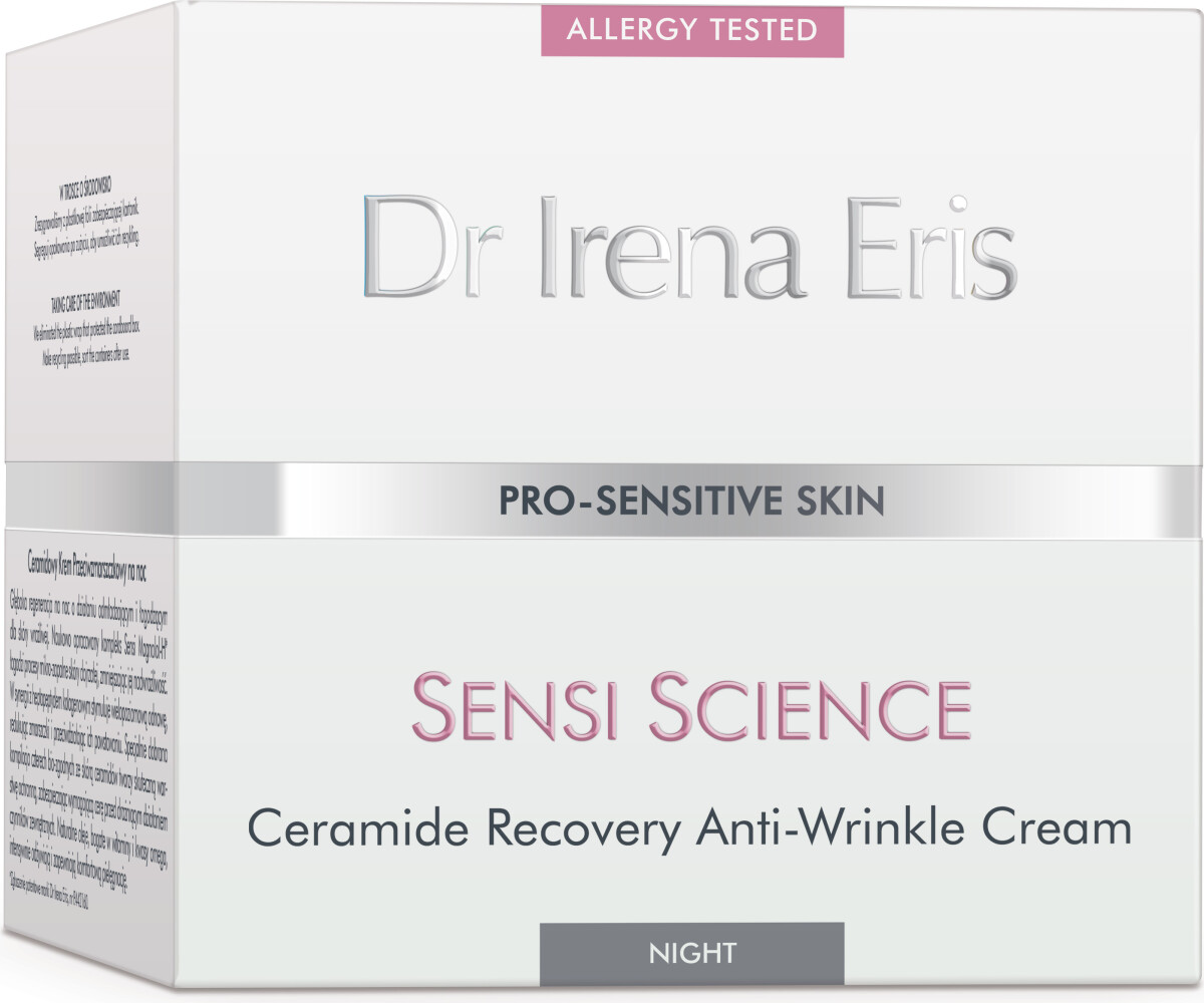 Dr Irena Eris - Sensi Science Ceramidgenvinding Anti-Rynke Natcreme - 50 Ml