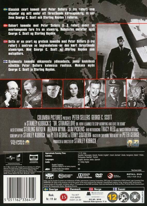 Dr. Strangelove DVD → Køb billigt her Gucca.dk