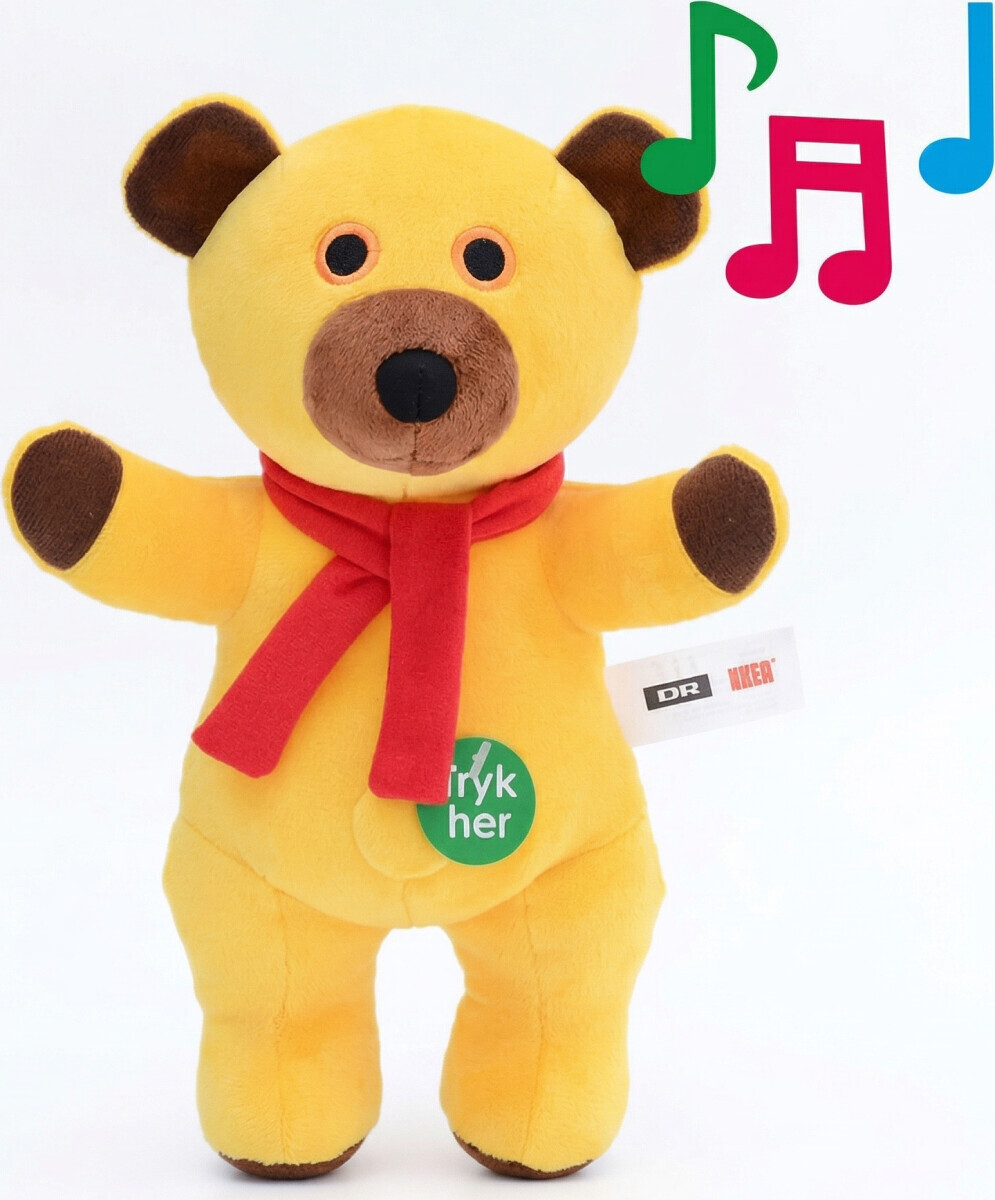 Bamse Og Kylling - Talende Bamse - 25 Cm