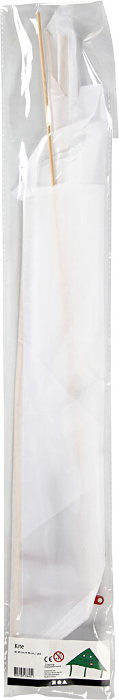 Drage Til Børn - Mal Selv - Uden Motiv - 46X90 Cm - Hvid