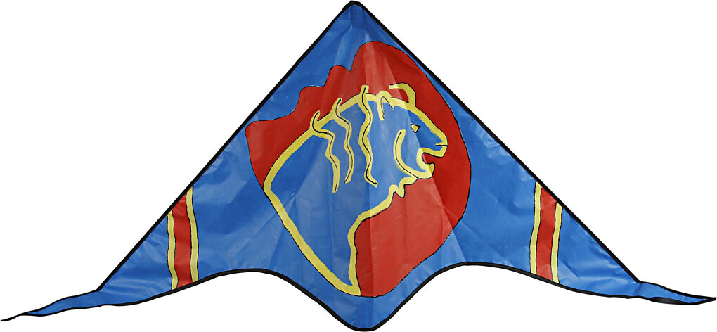 Drage Til Børn - Mal Selv - Uden Motiv - 60X130 Cm - Hvid