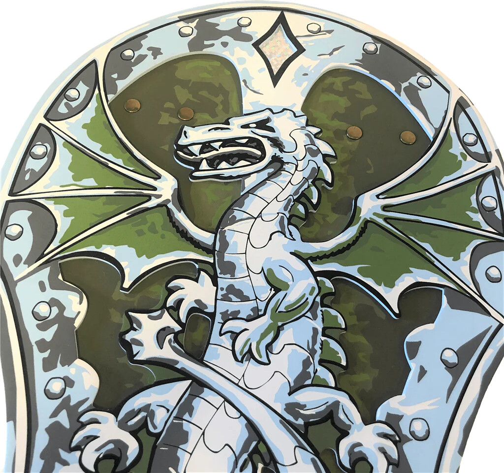 Liontouch - Skjold Legetøj I Skum Til Børn - Drage Fantasy Serien