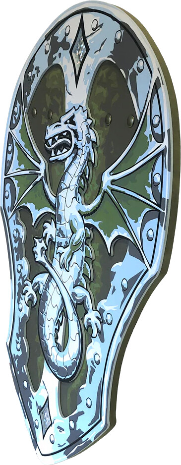 Liontouch - Skjold Legetøj I Skum Til Børn - Drage Fantasy Serien