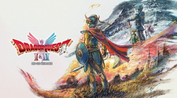 Dragon Quest I And Ii Hd-2D Remake Game-Key Card