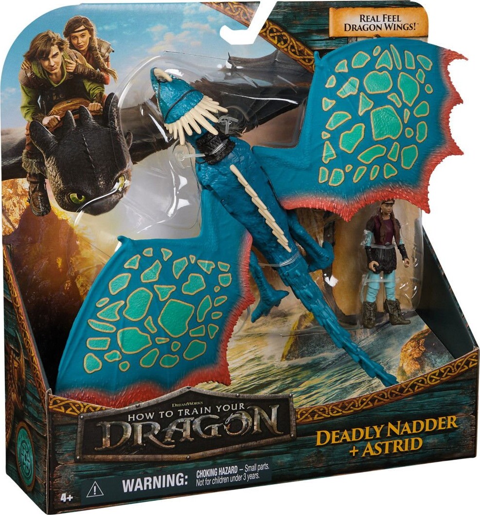 Sådan Træner Du Din Drage - Dødelig Nadder Og Astrid Figur Sæt
