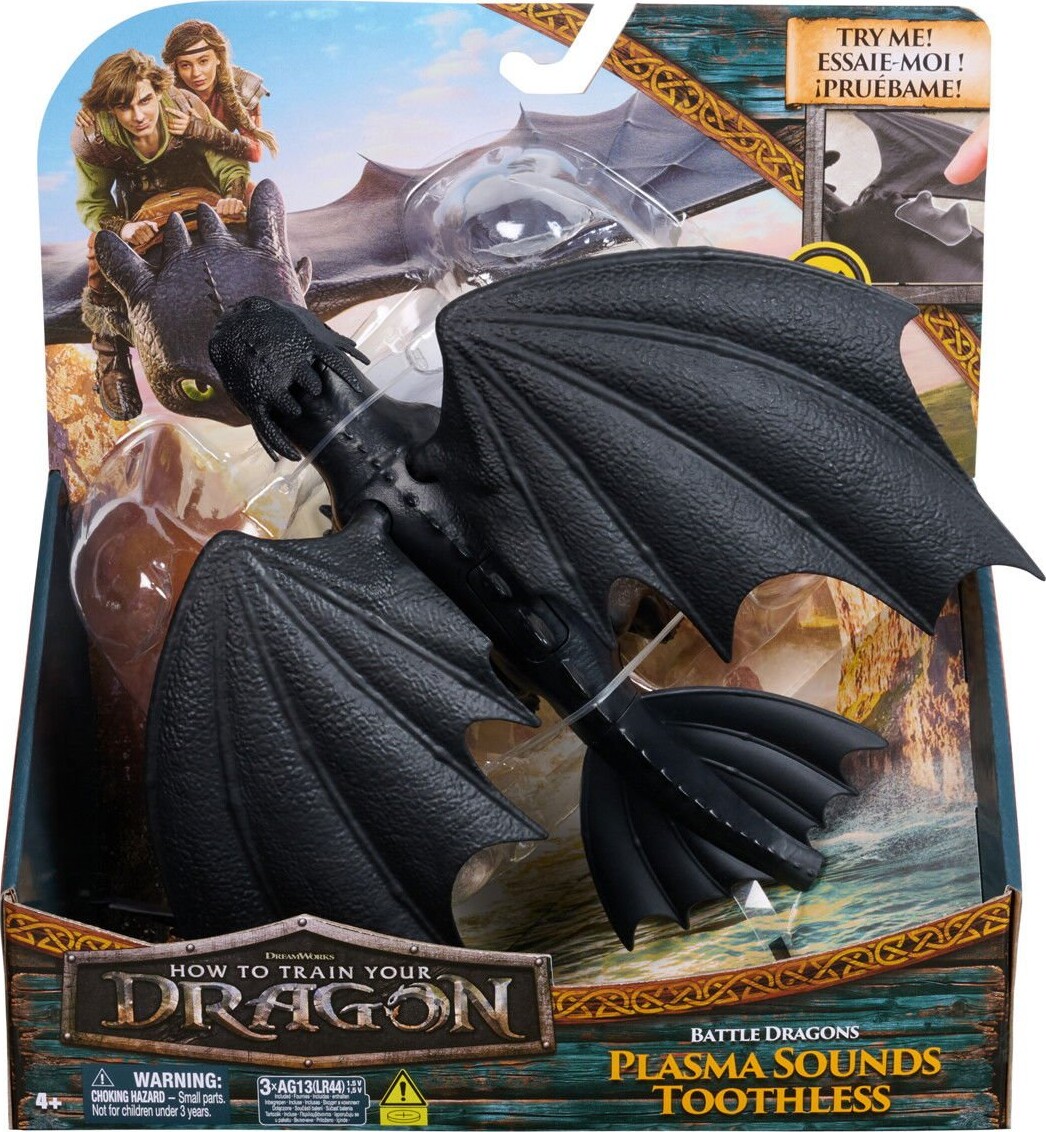 Sådan Træner Du Din Drage - Plasma Sounds Tandløs Figur