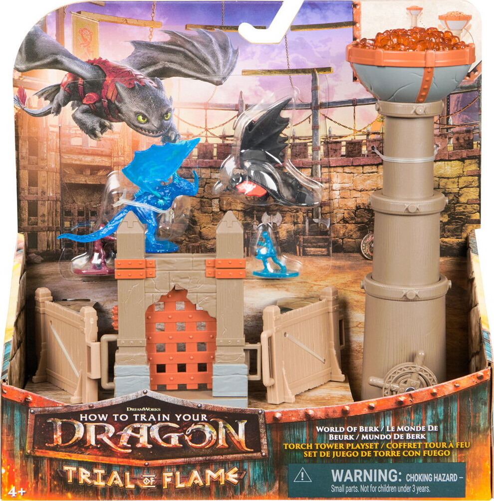 How To Train Your Dragon - Trial Of Fame - Træningsarena Legesæt