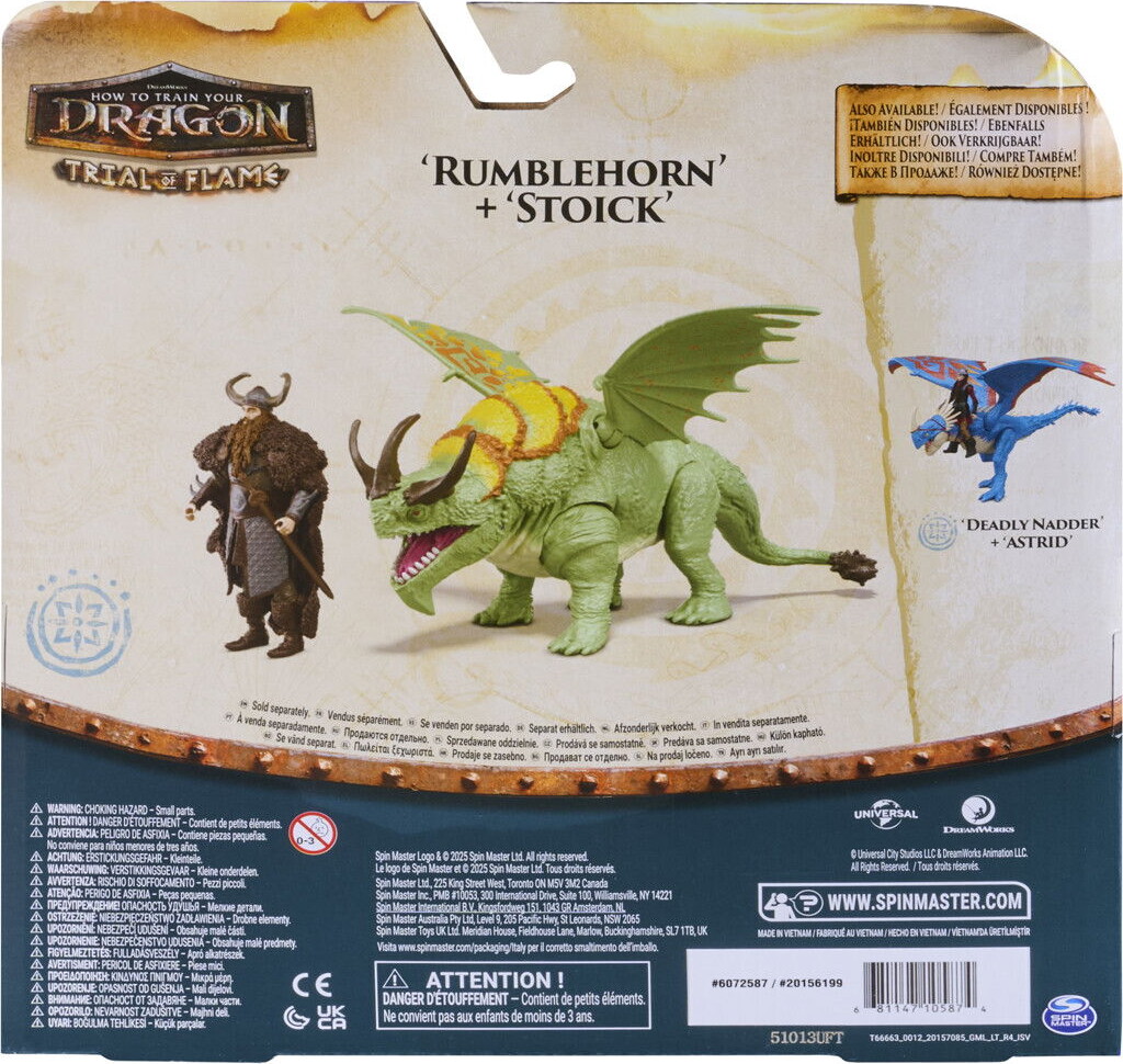 How To Train Your Dragon - Trial Of Flame - Rumblehorn Stoick