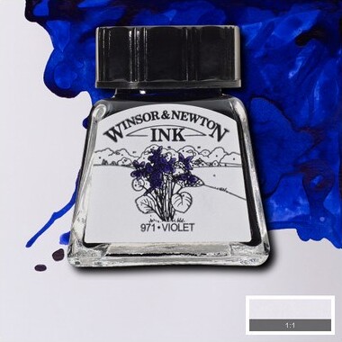 Winsor Newton - Tegne Blæk - 14 Ml - Violet