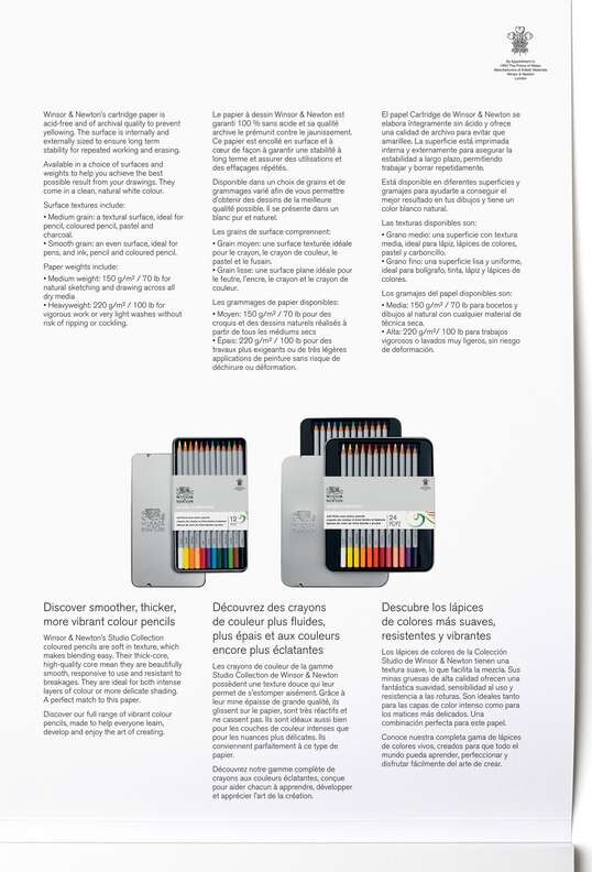 Tegneblok - A4 - 25 Sider - Winsor Newton