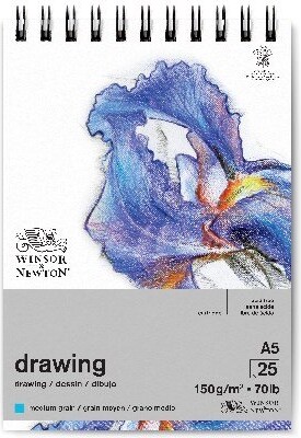 Tegneblok - A5 - Medium - 25 Sider - Winsor Newton