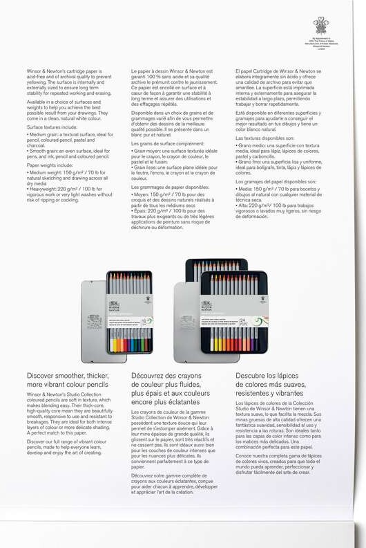 Tegneblok - A5 - 25 Sider - Winsor Newton