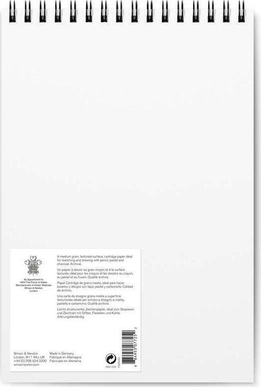 Tegneblok - A4 - Smooth - 25 Sider - Winsor Newton