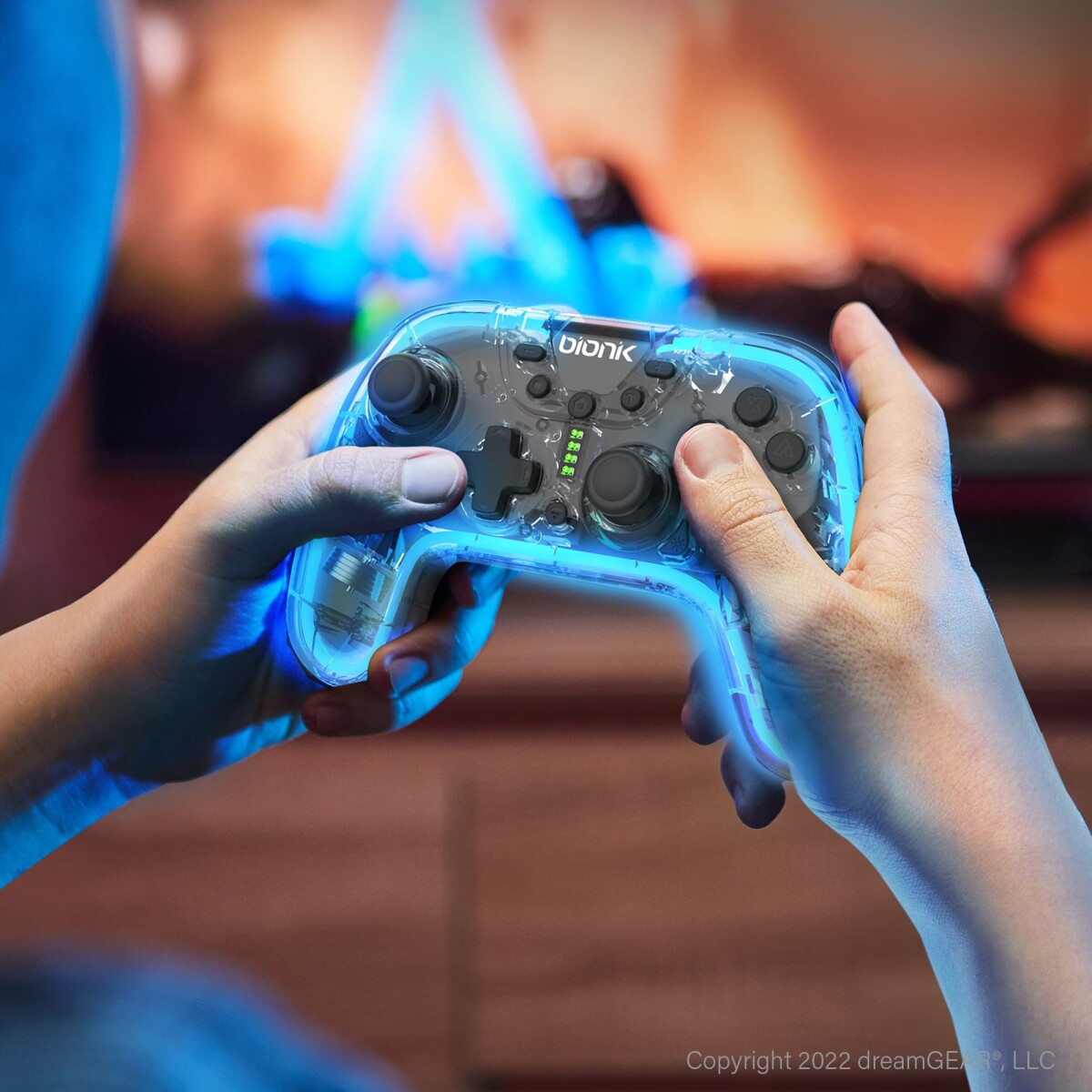 Dreamgear - Bionik Neoglow Controller Nintendo Switch
