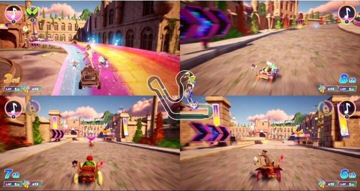 Dreamworks All-Star Kart Racing
