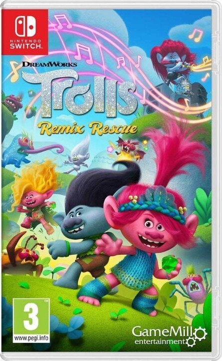 Dreamworks Trolls Remix Rescue - Kode I Boks
