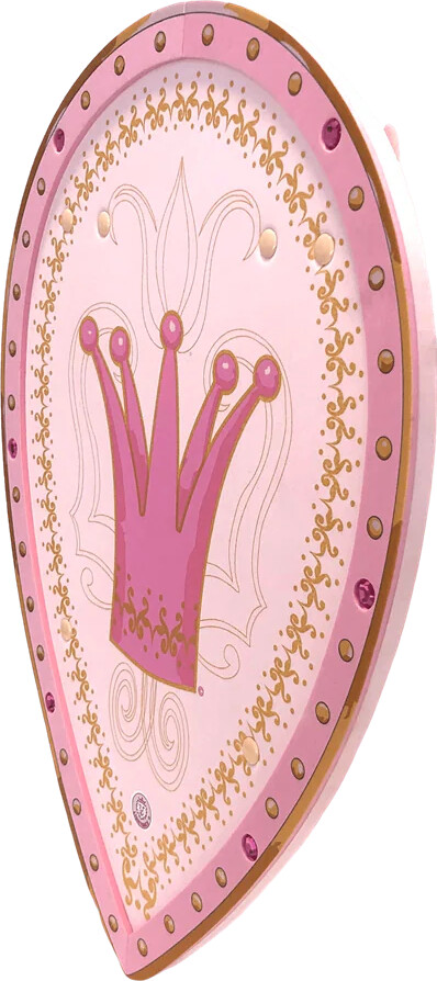 Liontouch - Skjold Legetøj I Skum Til Børn - Dronning Rosa-Serien