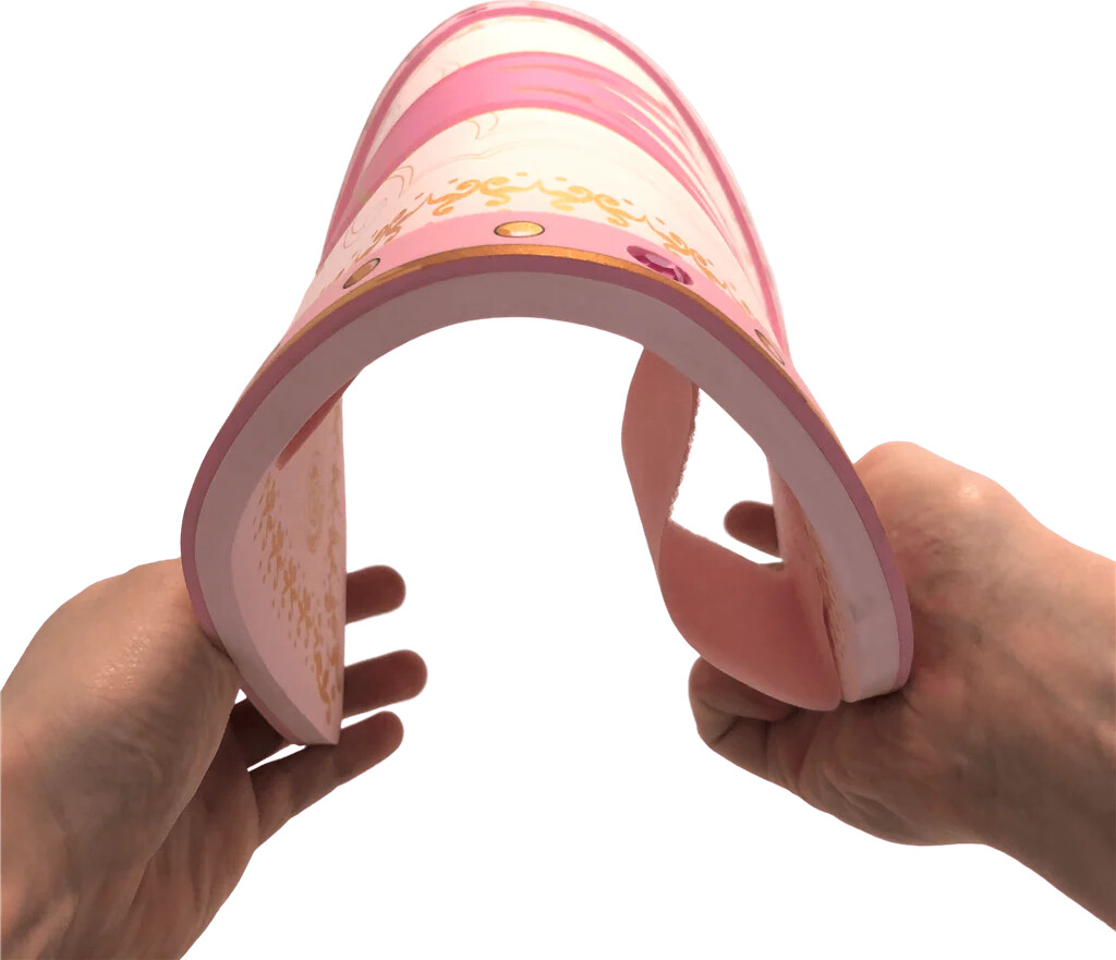 Liontouch - Skjold Legetøj I Skum Til Børn - Dronning Rosa-Serien