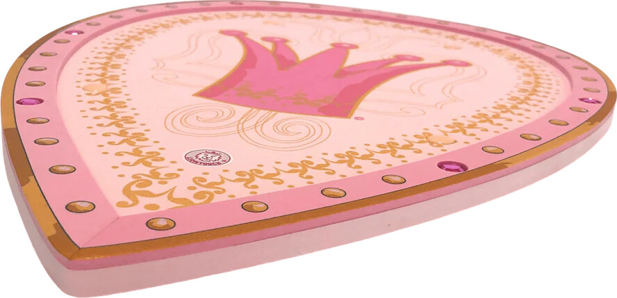 Liontouch - Skjold Legetøj I Skum Til Børn - Dronning Rosa-Serien