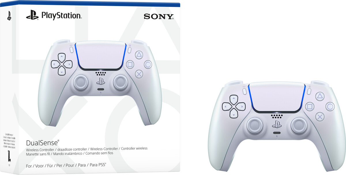 Sony - Playstation 5 Dualsense Controller - Trådløs - Chroma Pearl