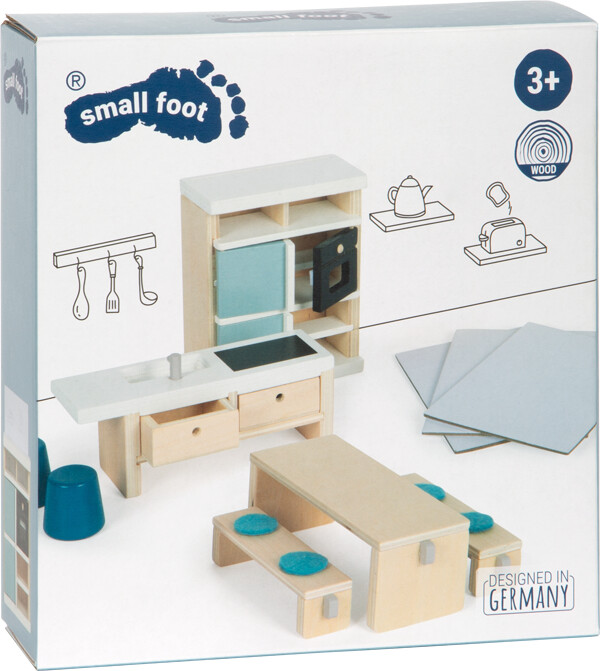 Dukkehus Møbler I Træ - Køkken - Small Foot