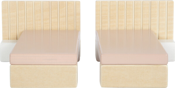 Dukkehus Møbler I Træ - Soveværelse - Small Foot