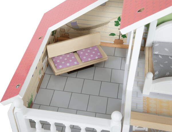 Small Foot - Dukkehus Med Møbler - Villa - Træ