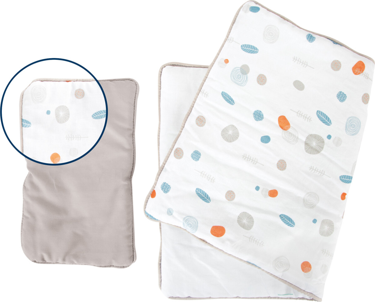 Dukkevogn I Træ - Hvid - Small Foot